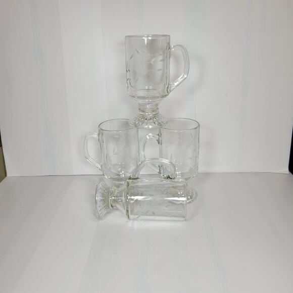 Vintage Princess House Heritage Irish Coffee Mugs 504 - Picture 4 of 7